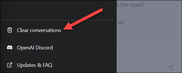 chatgpt delete conversations option