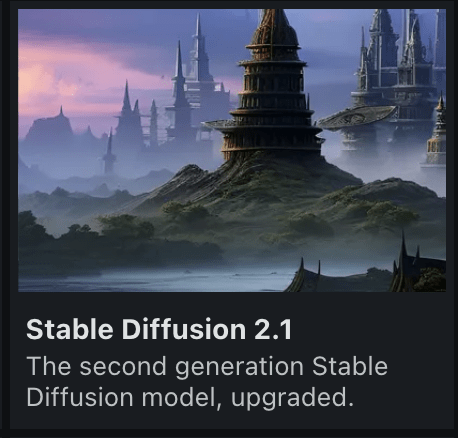 Stable Diffusion 2.1