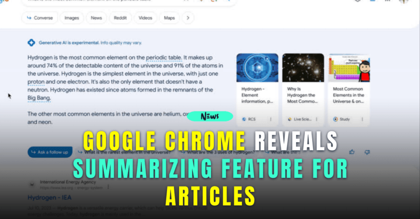 Google ai summarize lengthy articles