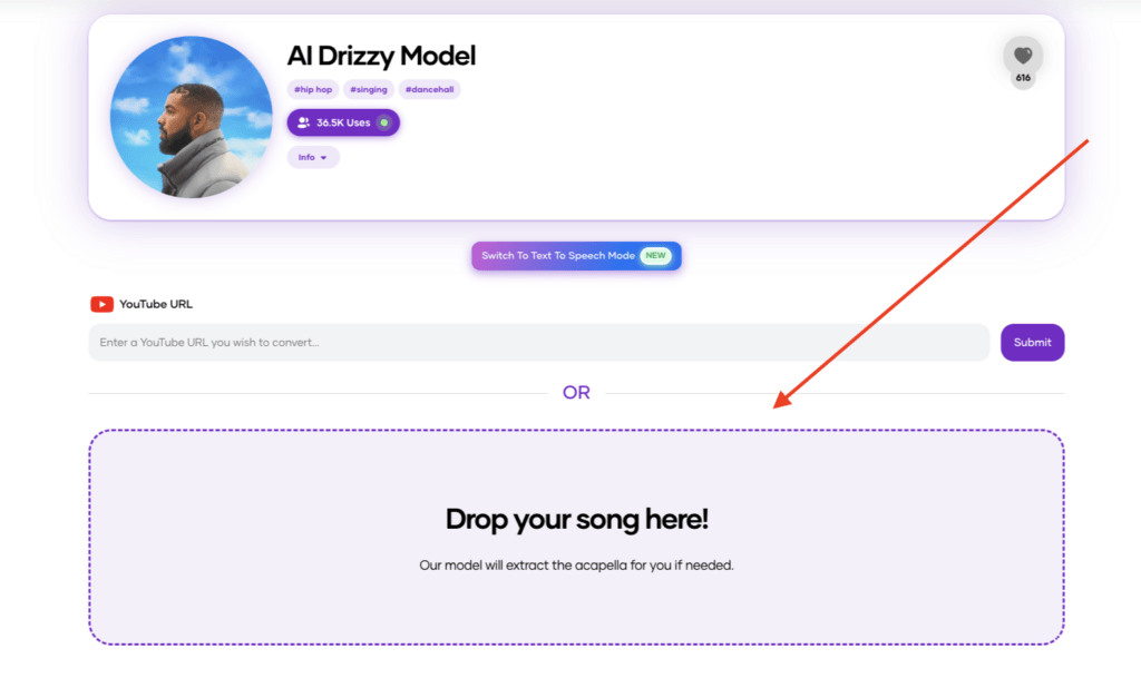 Upload Your Music File