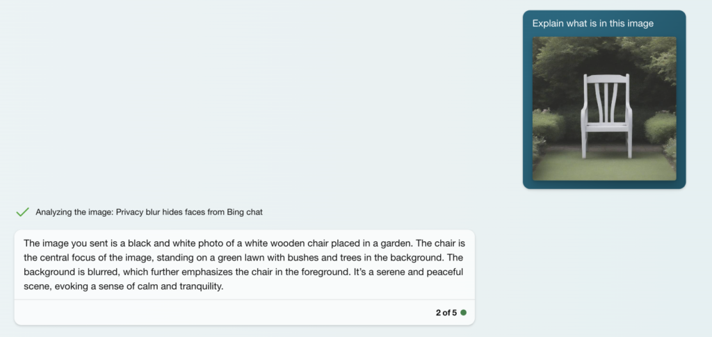 We asked Bing AI to analyze the image and explain it.