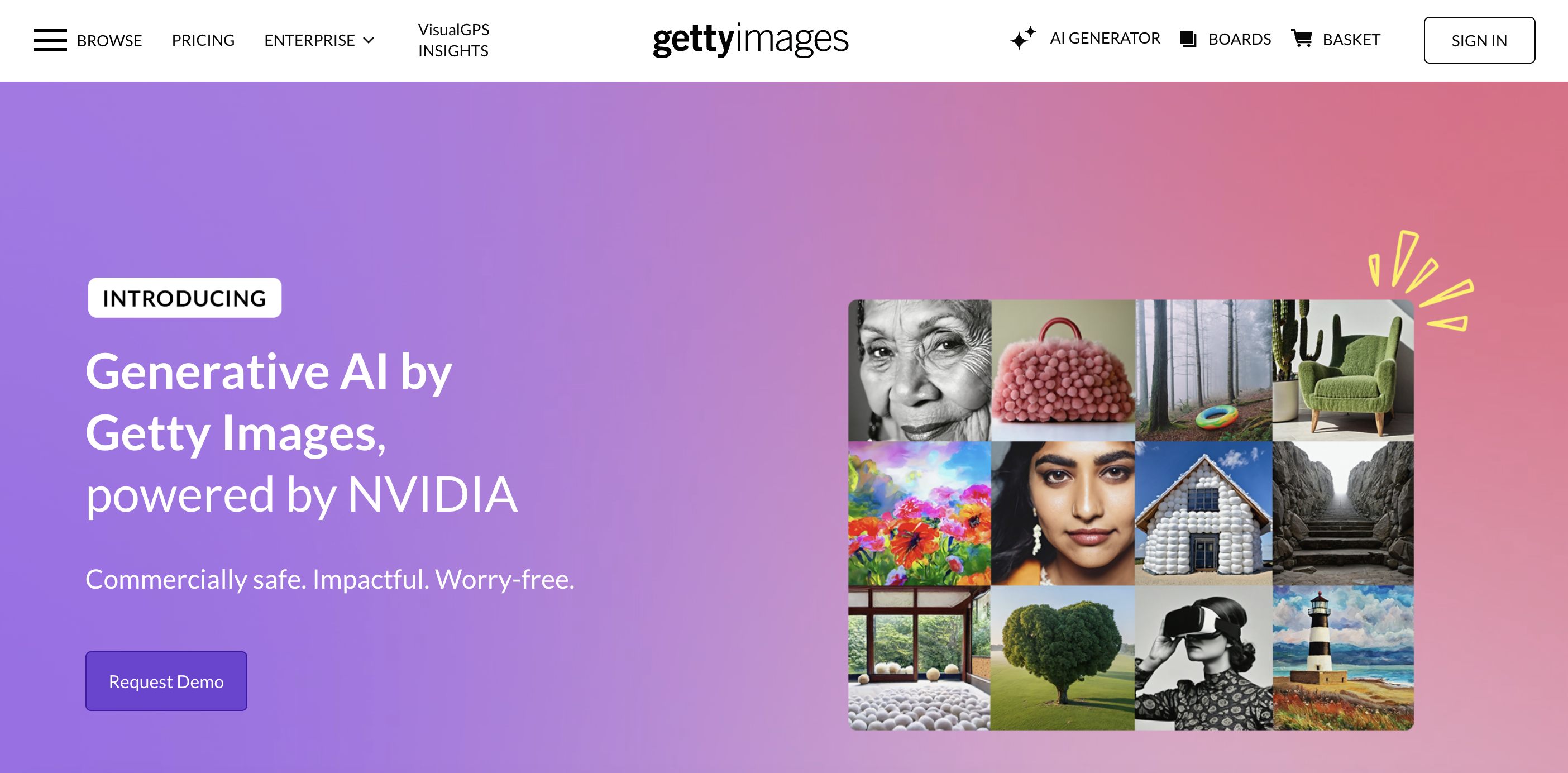 Generative AI by Getty Images