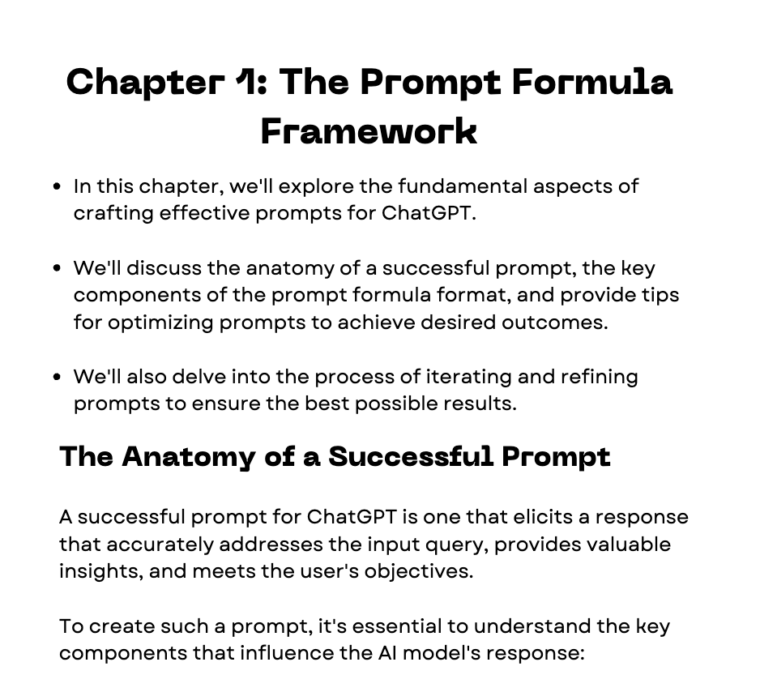 ChatGPT Handbook