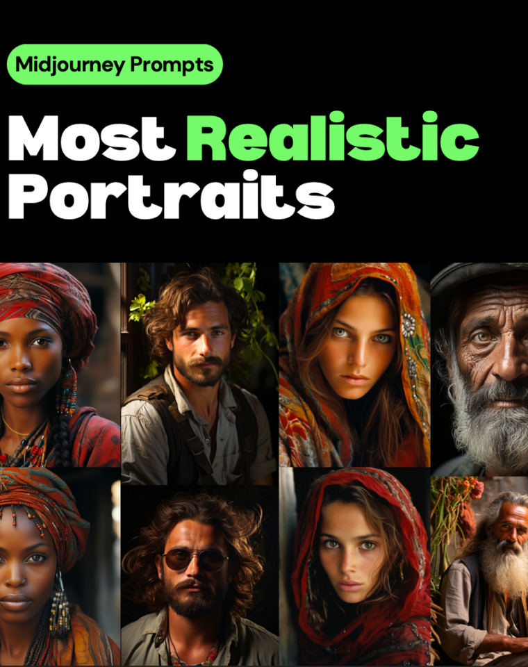 Photorealistic Midjourney Portrait Prompts