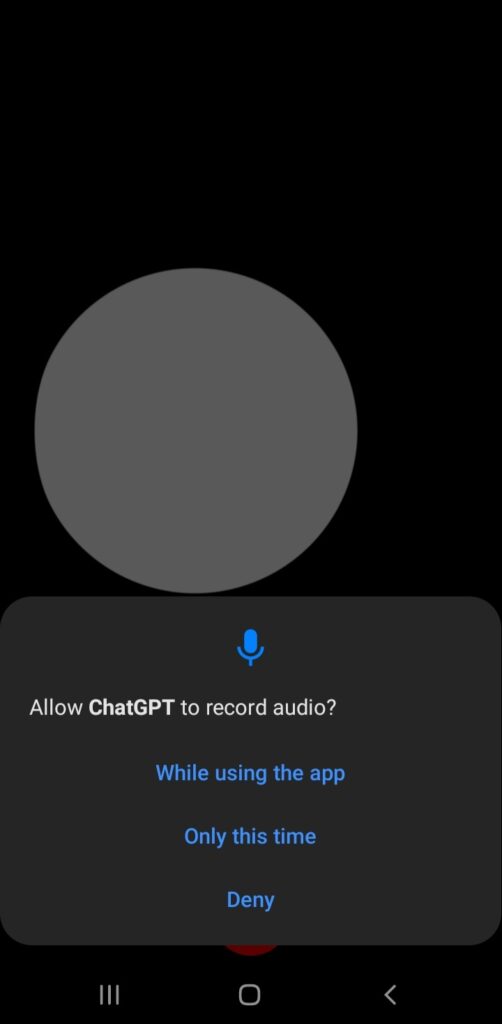 ChatGPT Voice Chat