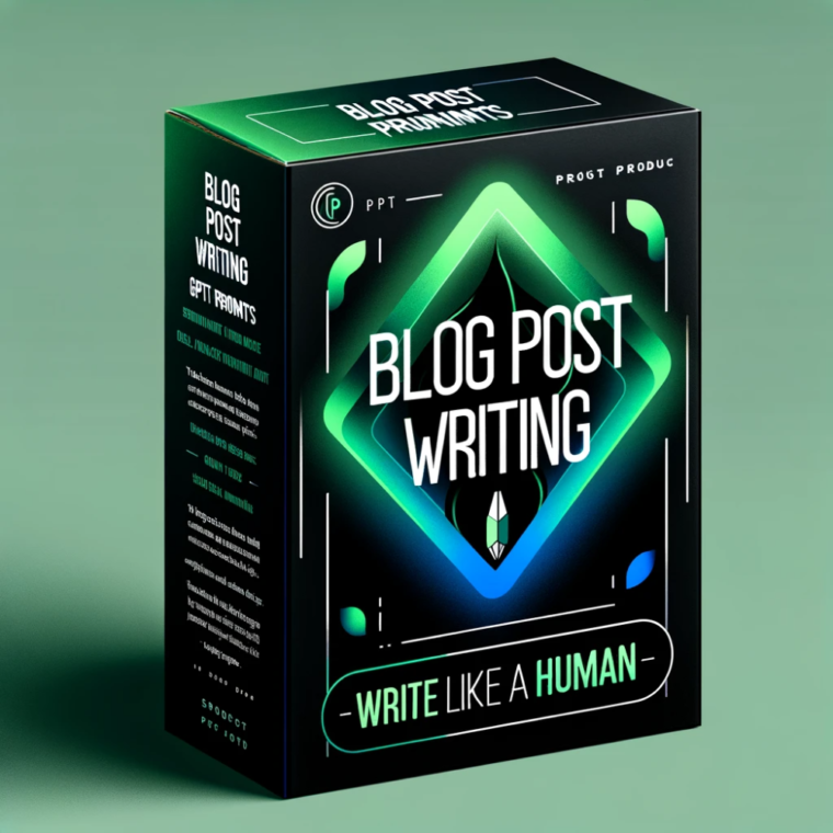 blog post writing like a human chatgpt prompt