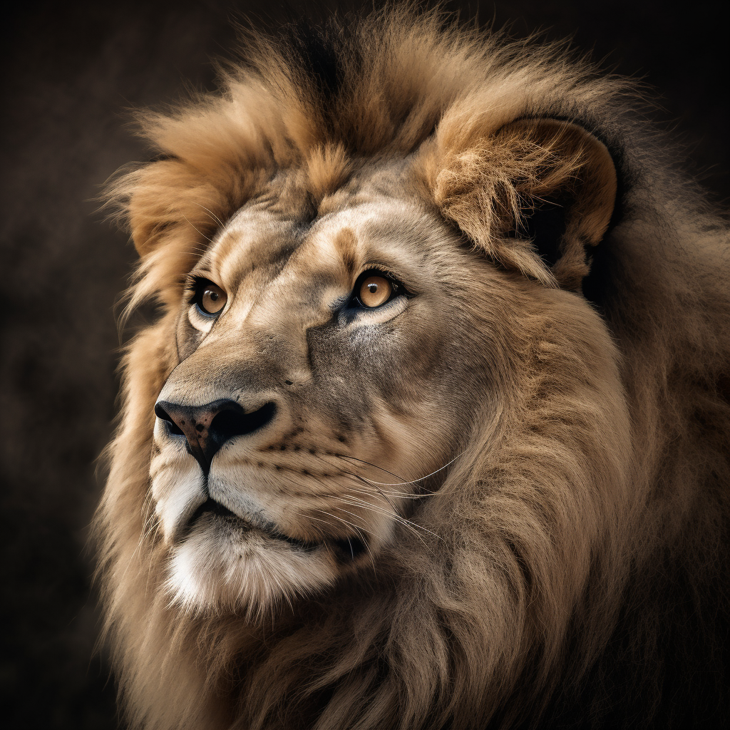 a lion