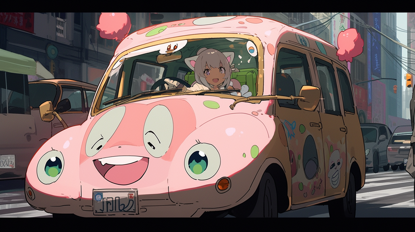 anthropomorphic car