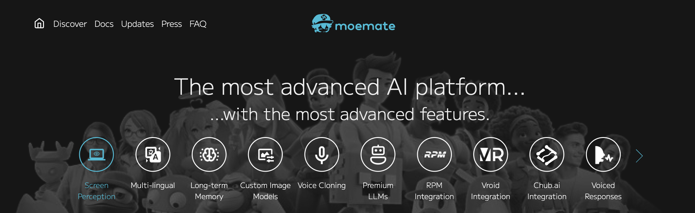 moemate features